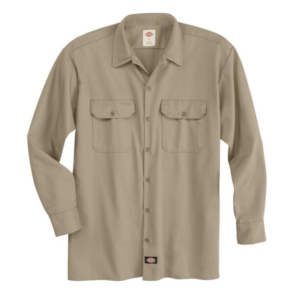 Men's Heavyweight Cotton Long Sleeve Shirt Thumbnail