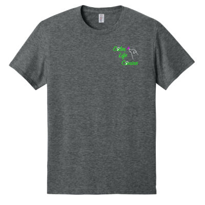 Calm Life Canine Front & Back Unisex Ring Spun T-Shirt  Thumbnail