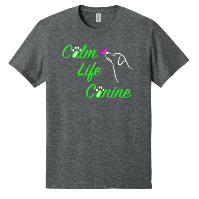 Calm Life Canine Unisex Ring Spun T-Shirt   Thumbnail