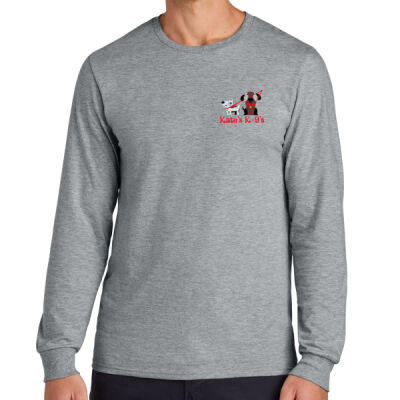Kate's K9's Front & Back Unisex Cotton Long Sleeve T-shirt   Thumbnail
