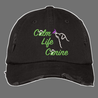 Calm Life Canine Distressed Cap Thumbnail