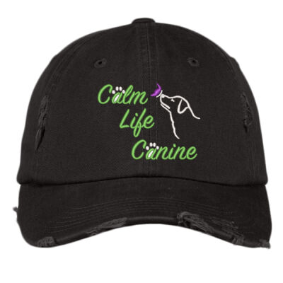 Calm Life Canine Distressed Cap Thumbnail