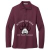 Women's Silk Touch Long Sleeve Polo Thumbnail